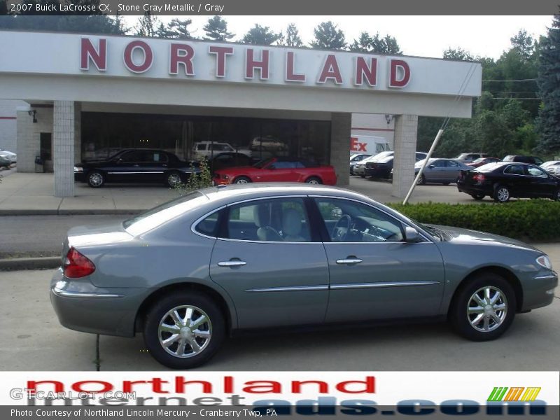 Stone Gray Metallic / Gray 2007 Buick LaCrosse CX