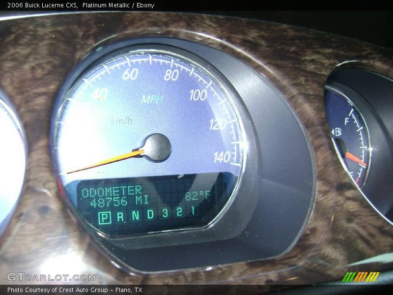 Platinum Metallic / Ebony 2006 Buick Lucerne CXS