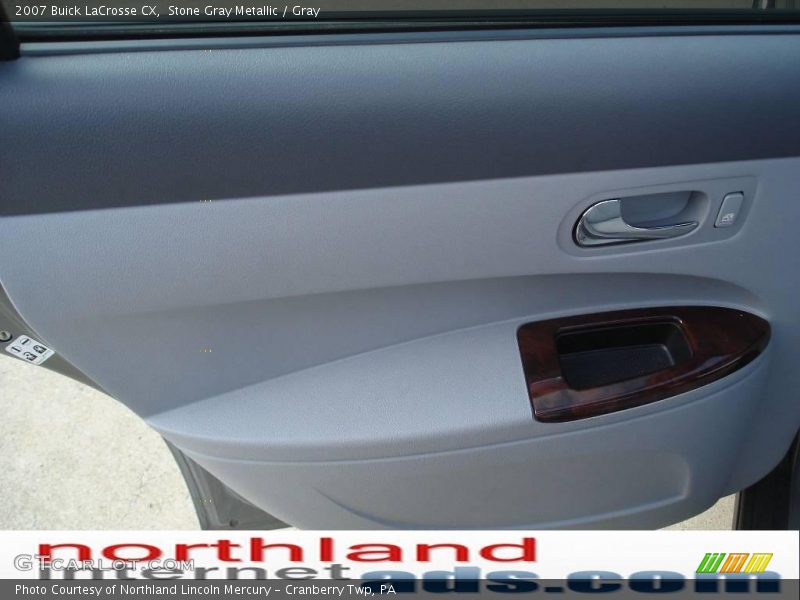 Stone Gray Metallic / Gray 2007 Buick LaCrosse CX