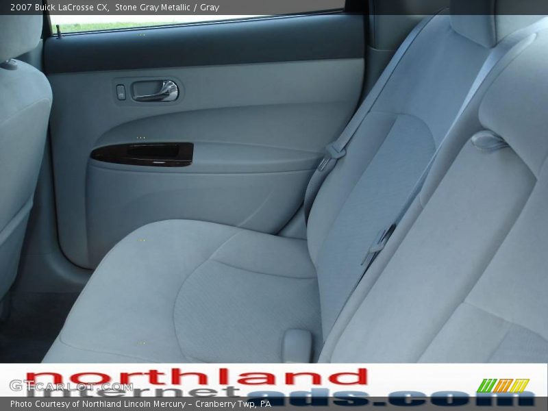 Stone Gray Metallic / Gray 2007 Buick LaCrosse CX