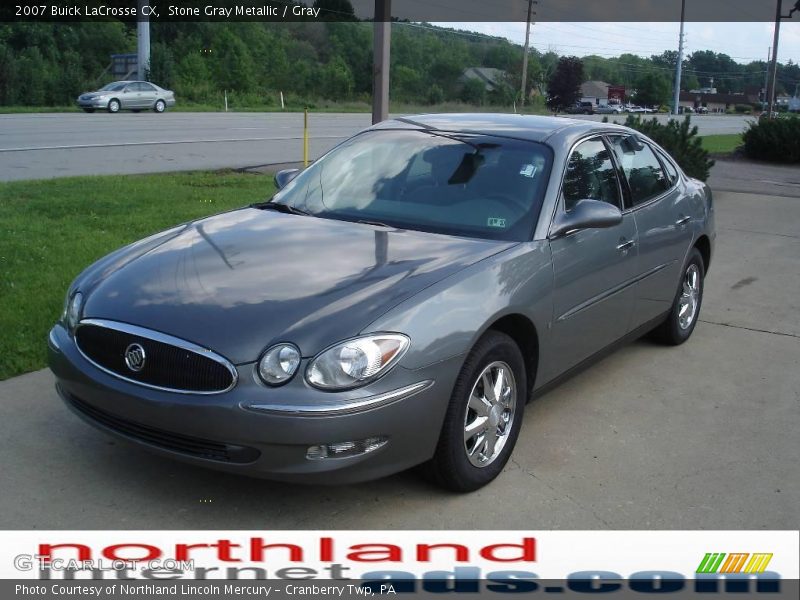 Stone Gray Metallic / Gray 2007 Buick LaCrosse CX