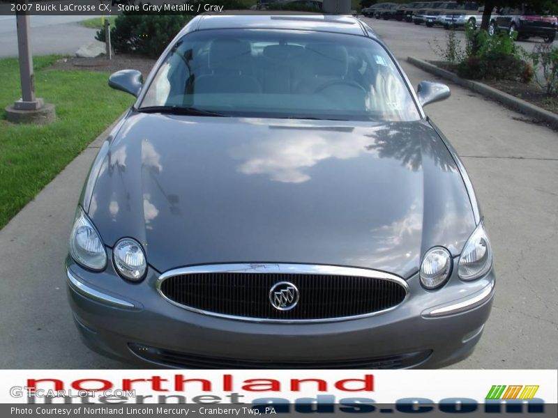 Stone Gray Metallic / Gray 2007 Buick LaCrosse CX