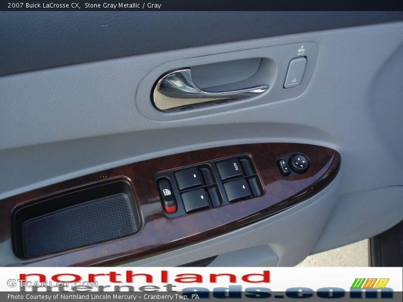Stone Gray Metallic / Gray 2007 Buick LaCrosse CX