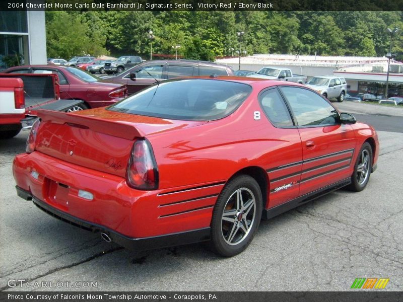 Victory Red / Ebony Black 2004 Chevrolet Monte Carlo Dale Earnhardt Jr. Signature Series