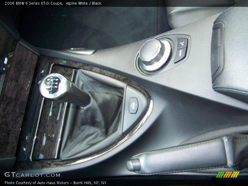 Alpine White / Black 2006 BMW 6 Series 650i Coupe