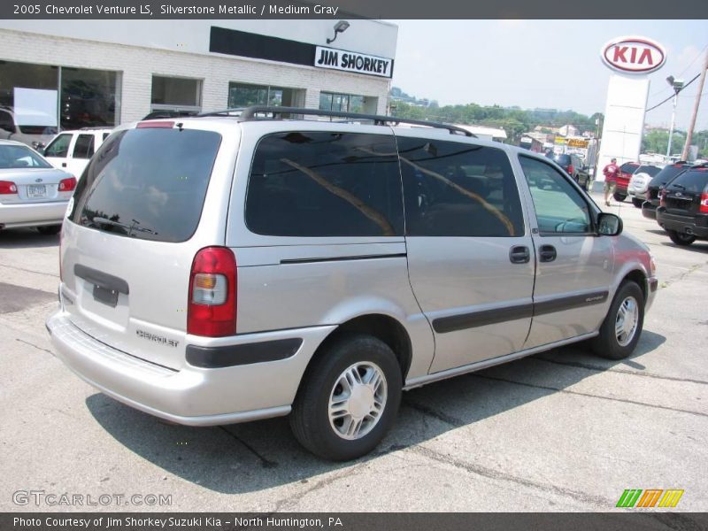 Silverstone Metallic / Medium Gray 2005 Chevrolet Venture LS