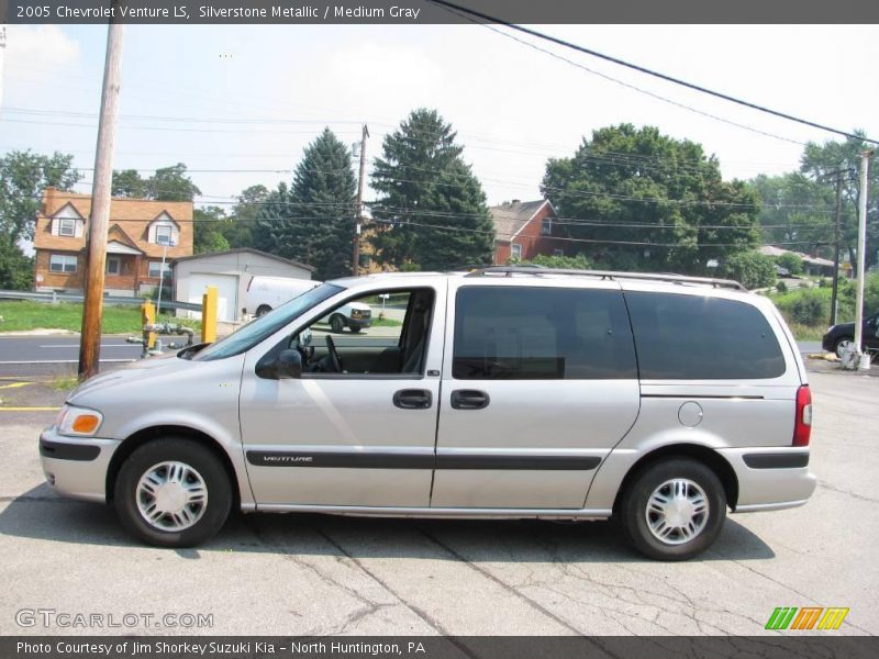 Silverstone Metallic / Medium Gray 2005 Chevrolet Venture LS