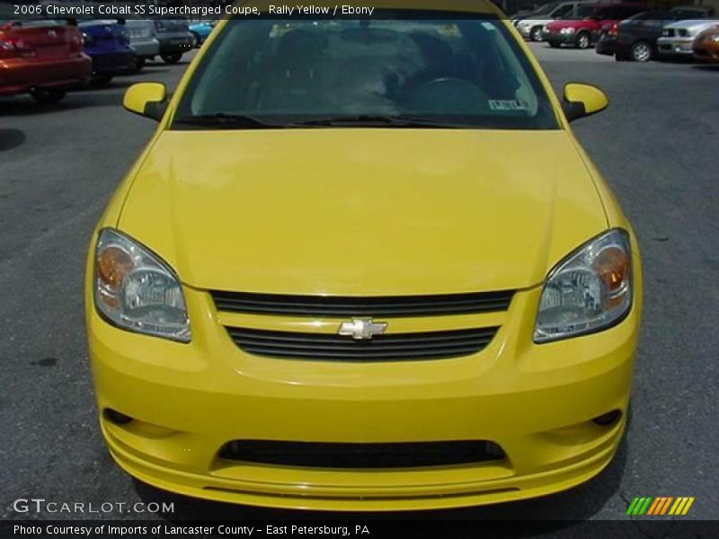 Rally Yellow / Ebony 2006 Chevrolet Cobalt SS Supercharged Coupe