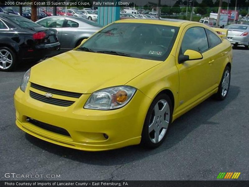 Rally Yellow / Ebony 2006 Chevrolet Cobalt SS Supercharged Coupe
