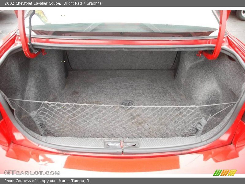 Bright Red / Graphite 2002 Chevrolet Cavalier Coupe