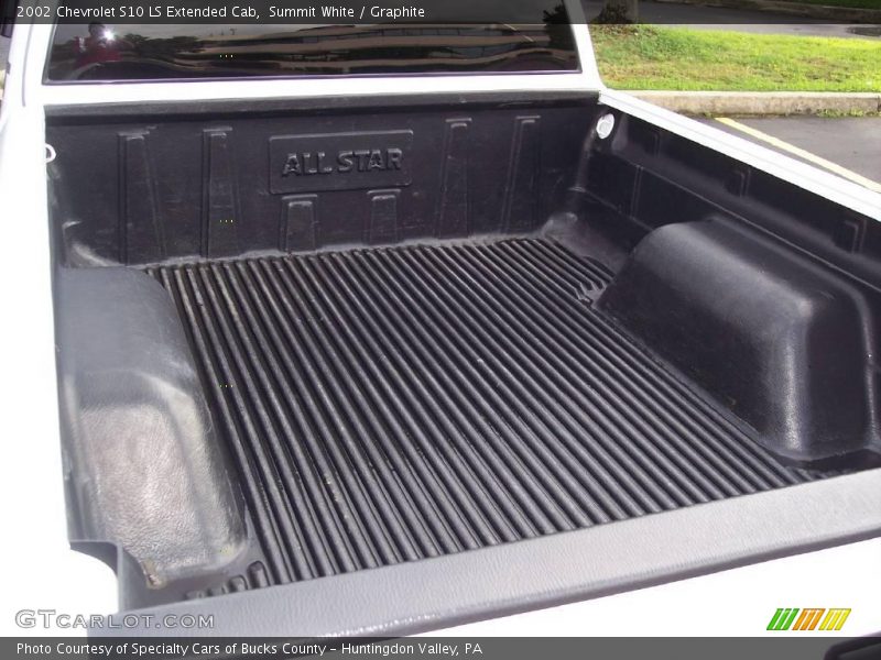 Summit White / Graphite 2002 Chevrolet S10 LS Extended Cab