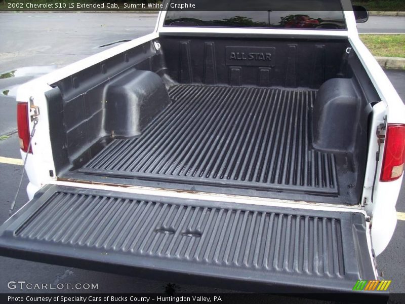 Summit White / Graphite 2002 Chevrolet S10 LS Extended Cab