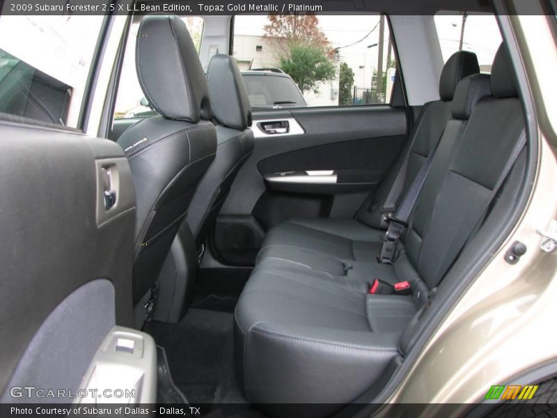 Topaz Gold Metallic / Platinum 2009 Subaru Forester 2.5 X L.L.Bean Edition