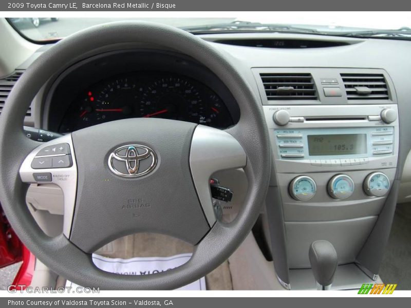 Barcelona Red Metallic / Bisque 2009 Toyota Camry LE