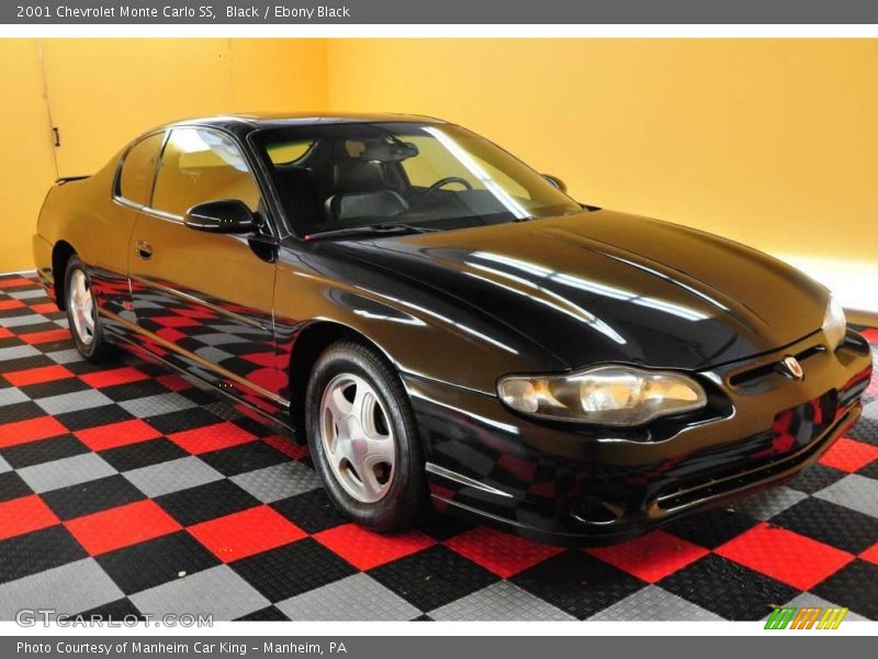 Black / Ebony Black 2001 Chevrolet Monte Carlo SS