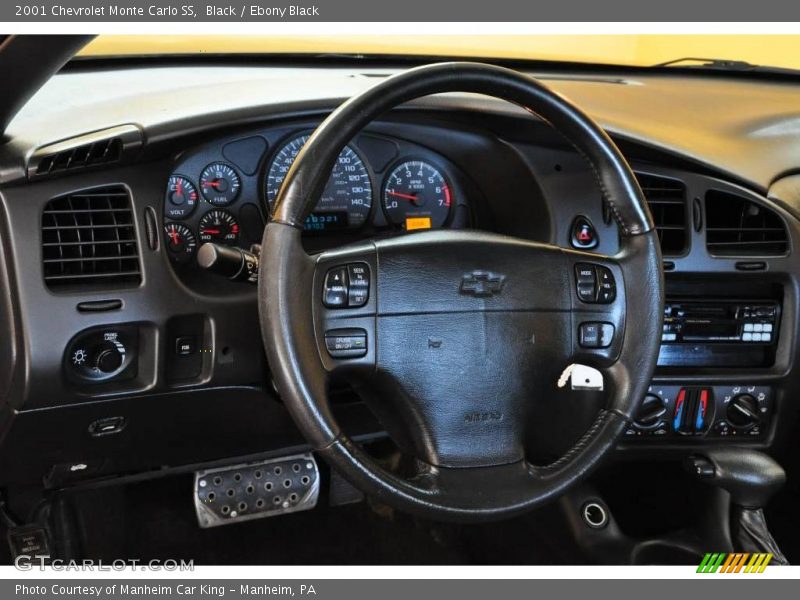 Black / Ebony Black 2001 Chevrolet Monte Carlo SS