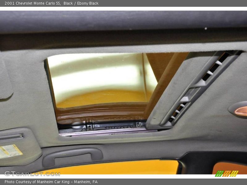 Black / Ebony Black 2001 Chevrolet Monte Carlo SS