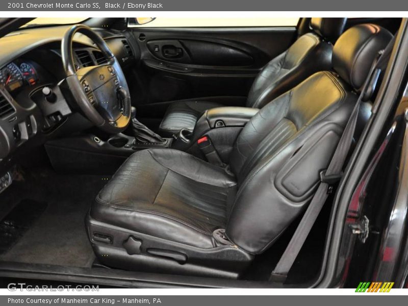 Black / Ebony Black 2001 Chevrolet Monte Carlo SS