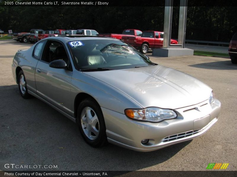 Silverstone Metallic / Ebony 2005 Chevrolet Monte Carlo LT