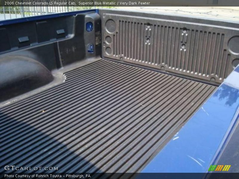 Superior Blue Metallic / Very Dark Pewter 2006 Chevrolet Colorado LS Regular Cab