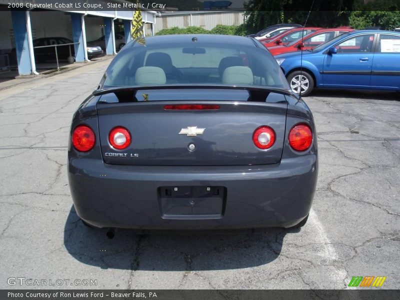 Slate Metallic / Gray 2008 Chevrolet Cobalt LS Coupe