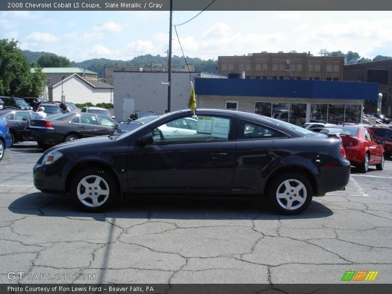 Slate Metallic / Gray 2008 Chevrolet Cobalt LS Coupe
