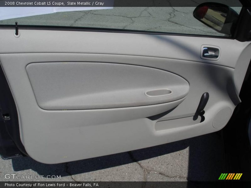 Slate Metallic / Gray 2008 Chevrolet Cobalt LS Coupe