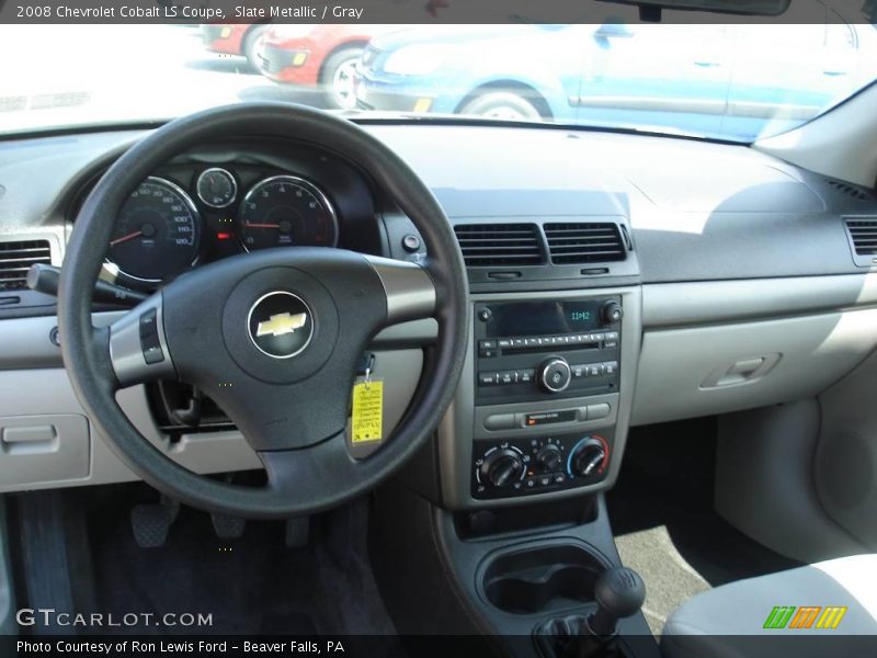 Slate Metallic / Gray 2008 Chevrolet Cobalt LS Coupe