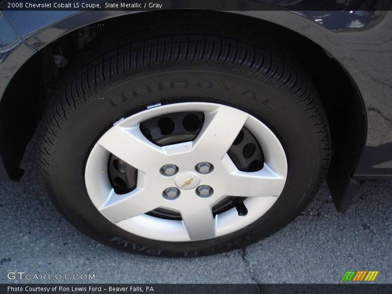 Slate Metallic / Gray 2008 Chevrolet Cobalt LS Coupe