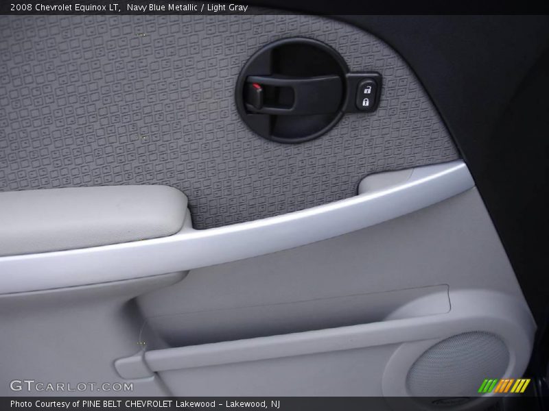 Navy Blue Metallic / Light Gray 2008 Chevrolet Equinox LT