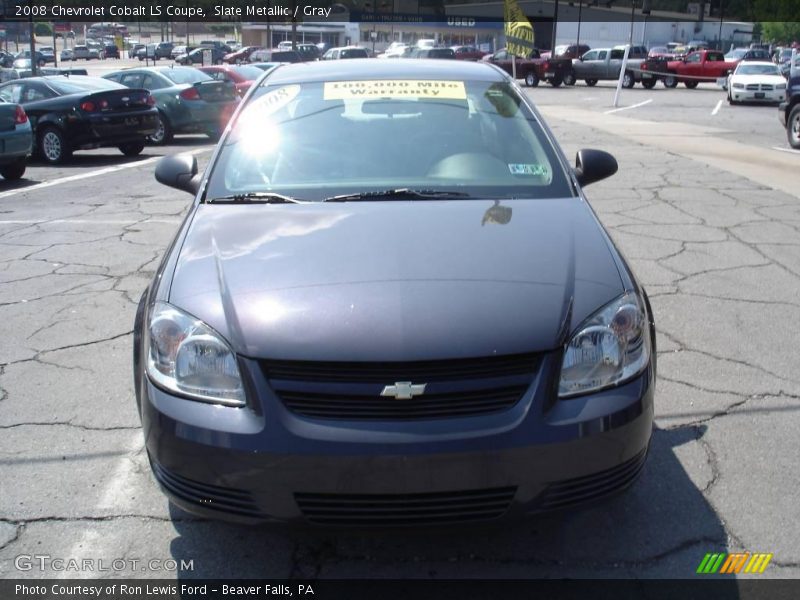 Slate Metallic / Gray 2008 Chevrolet Cobalt LS Coupe