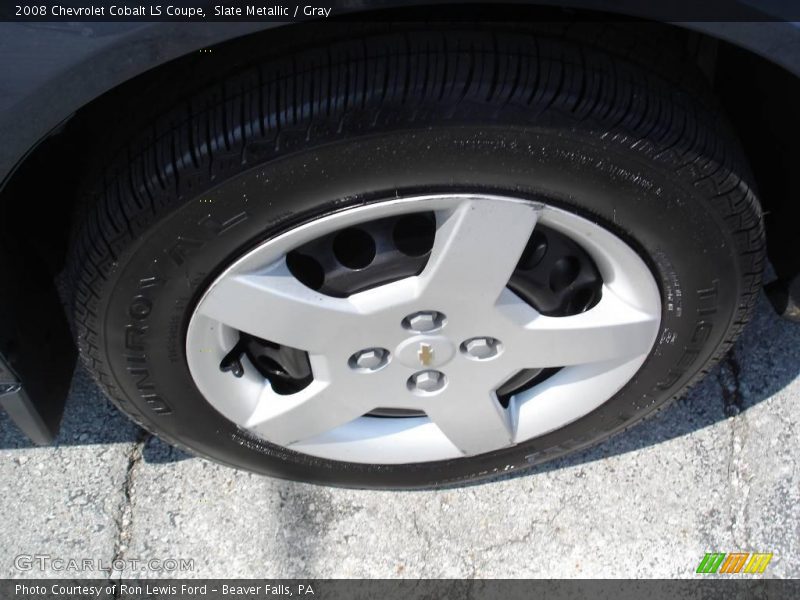 Slate Metallic / Gray 2008 Chevrolet Cobalt LS Coupe