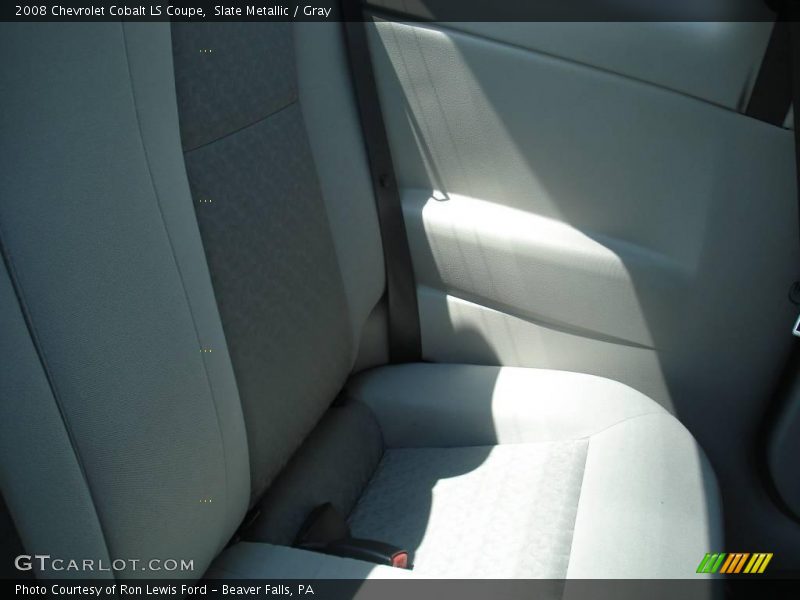 Slate Metallic / Gray 2008 Chevrolet Cobalt LS Coupe