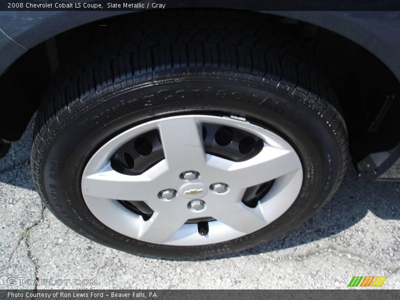 Slate Metallic / Gray 2008 Chevrolet Cobalt LS Coupe