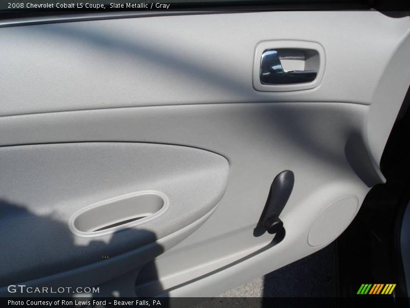 Slate Metallic / Gray 2008 Chevrolet Cobalt LS Coupe