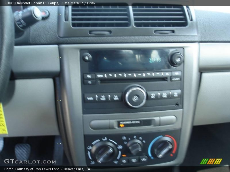 Slate Metallic / Gray 2008 Chevrolet Cobalt LS Coupe