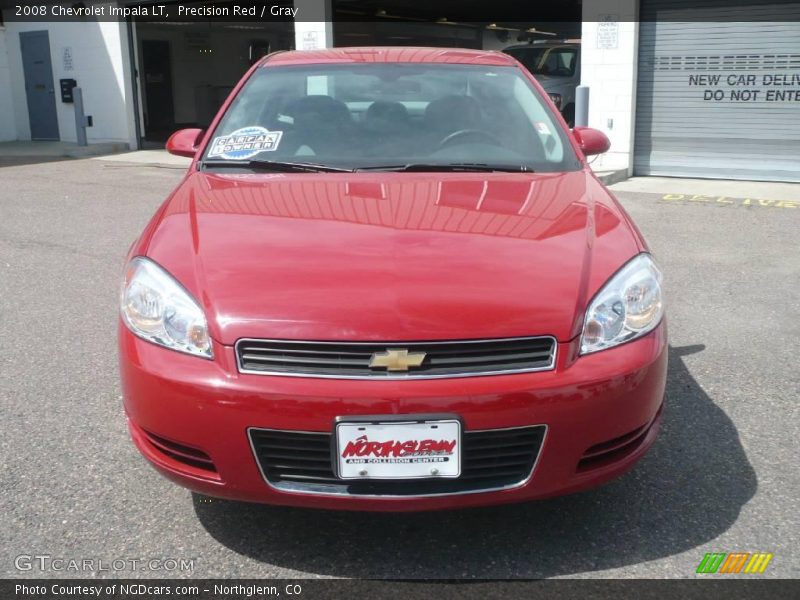 Precision Red / Gray 2008 Chevrolet Impala LT
