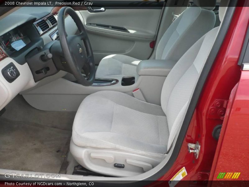 Precision Red / Gray 2008 Chevrolet Impala LT