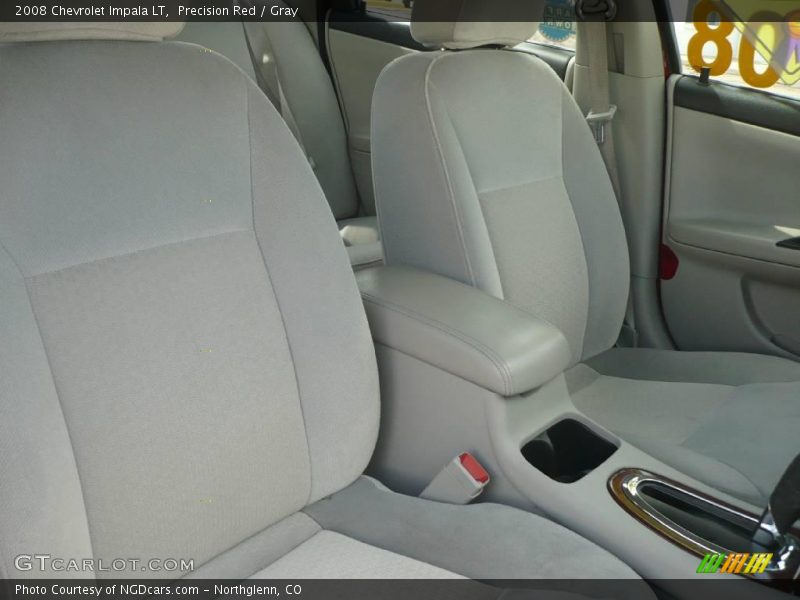 Precision Red / Gray 2008 Chevrolet Impala LT