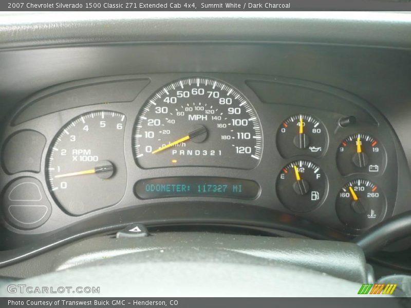 Summit White / Dark Charcoal 2007 Chevrolet Silverado 1500 Classic Z71 Extended Cab 4x4