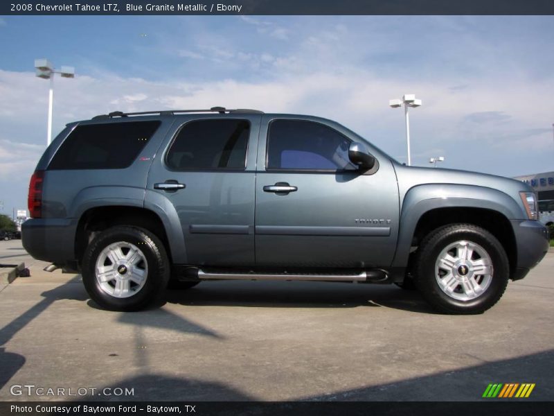 Blue Granite Metallic / Ebony 2008 Chevrolet Tahoe LTZ