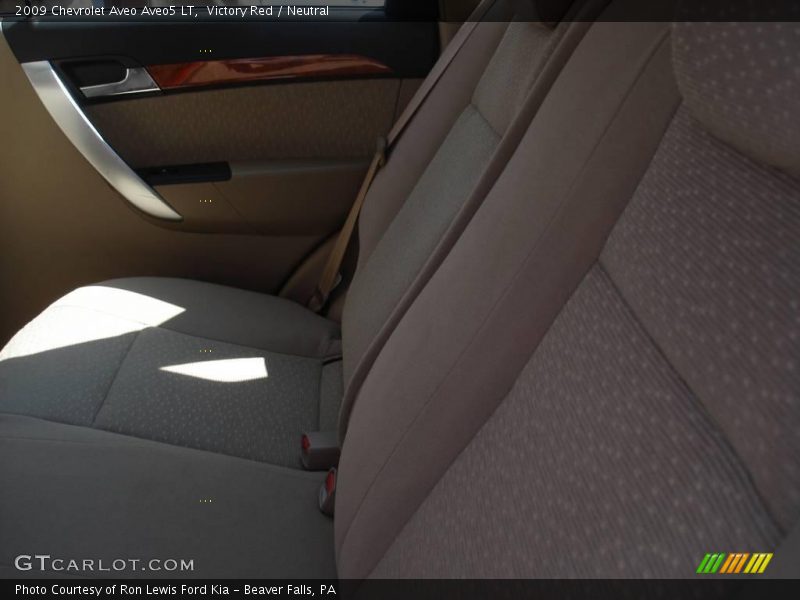 Victory Red / Neutral 2009 Chevrolet Aveo Aveo5 LT