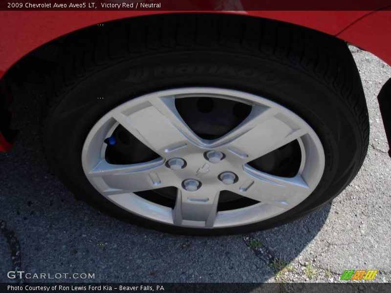Victory Red / Neutral 2009 Chevrolet Aveo Aveo5 LT
