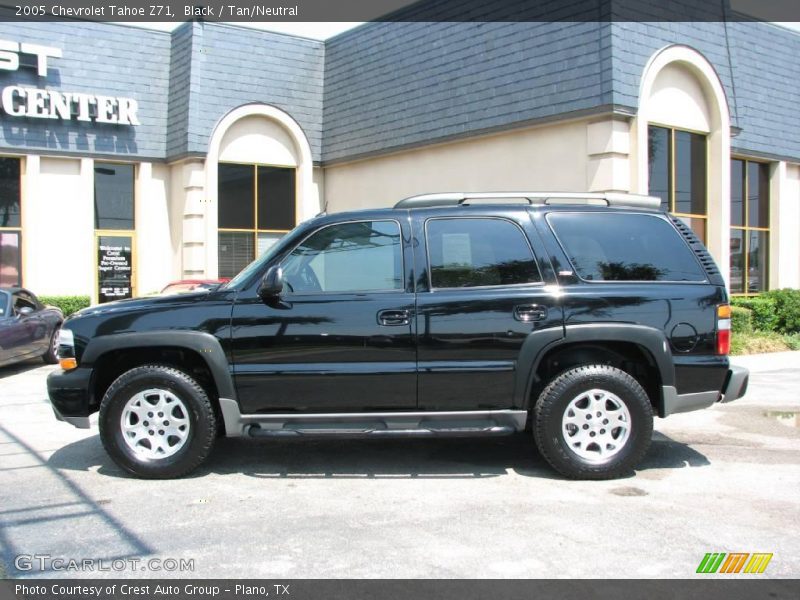 Black / Tan/Neutral 2005 Chevrolet Tahoe Z71