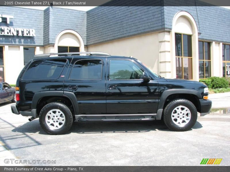 Black / Tan/Neutral 2005 Chevrolet Tahoe Z71