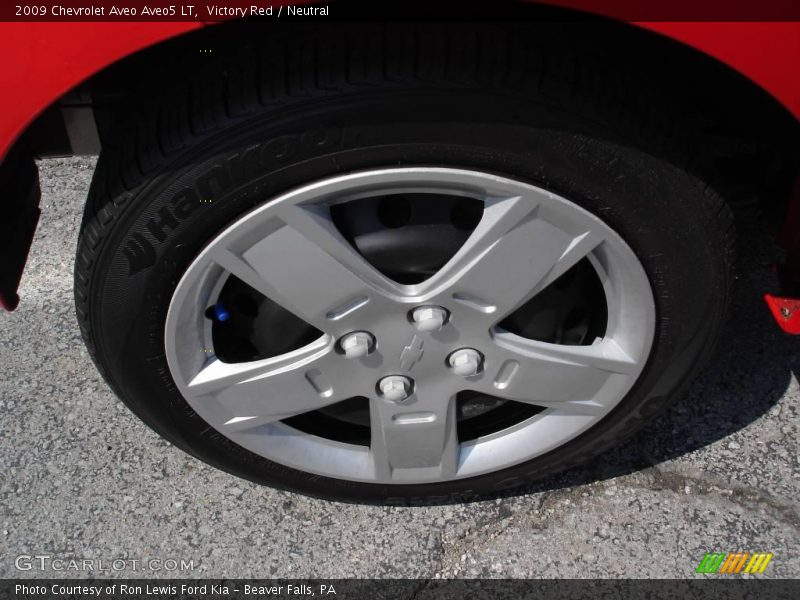 Victory Red / Neutral 2009 Chevrolet Aveo Aveo5 LT