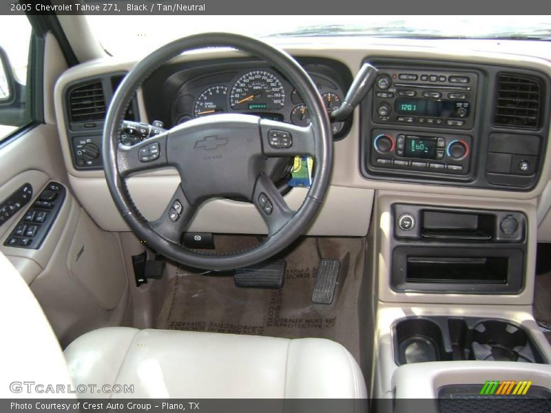 Black / Tan/Neutral 2005 Chevrolet Tahoe Z71