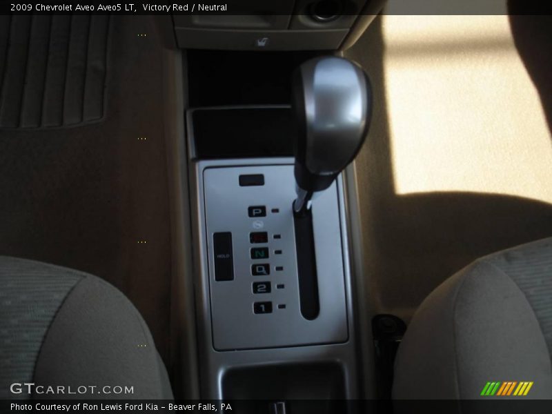 Victory Red / Neutral 2009 Chevrolet Aveo Aveo5 LT