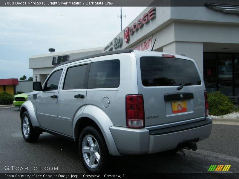 Bright Silver Metallic / Dark Slate Gray 2008 Dodge Nitro SXT