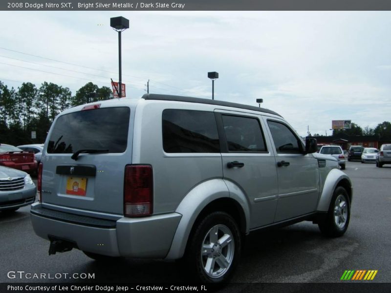 Bright Silver Metallic / Dark Slate Gray 2008 Dodge Nitro SXT